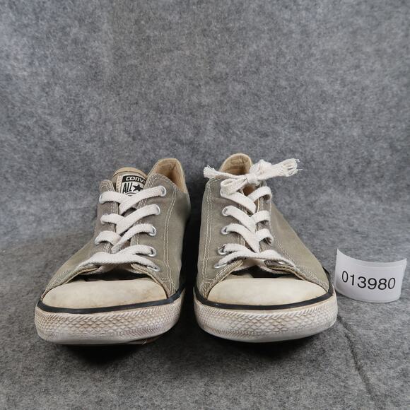 Converse Shoes Womens 10 Casual Sneakers All Star Low Slim Canvas Lace Up Flat - Picture 2 of 12